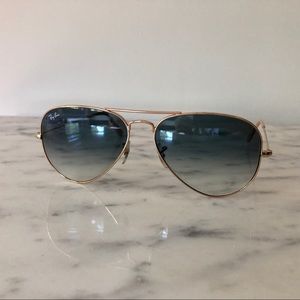 Ray-Ban Oversized Gold Aviators